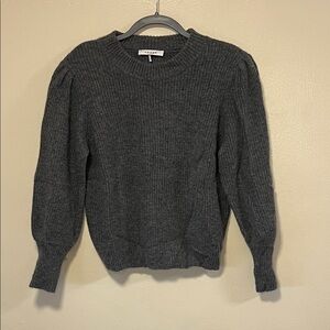 Frame Charcoal Crew Neck Sweater